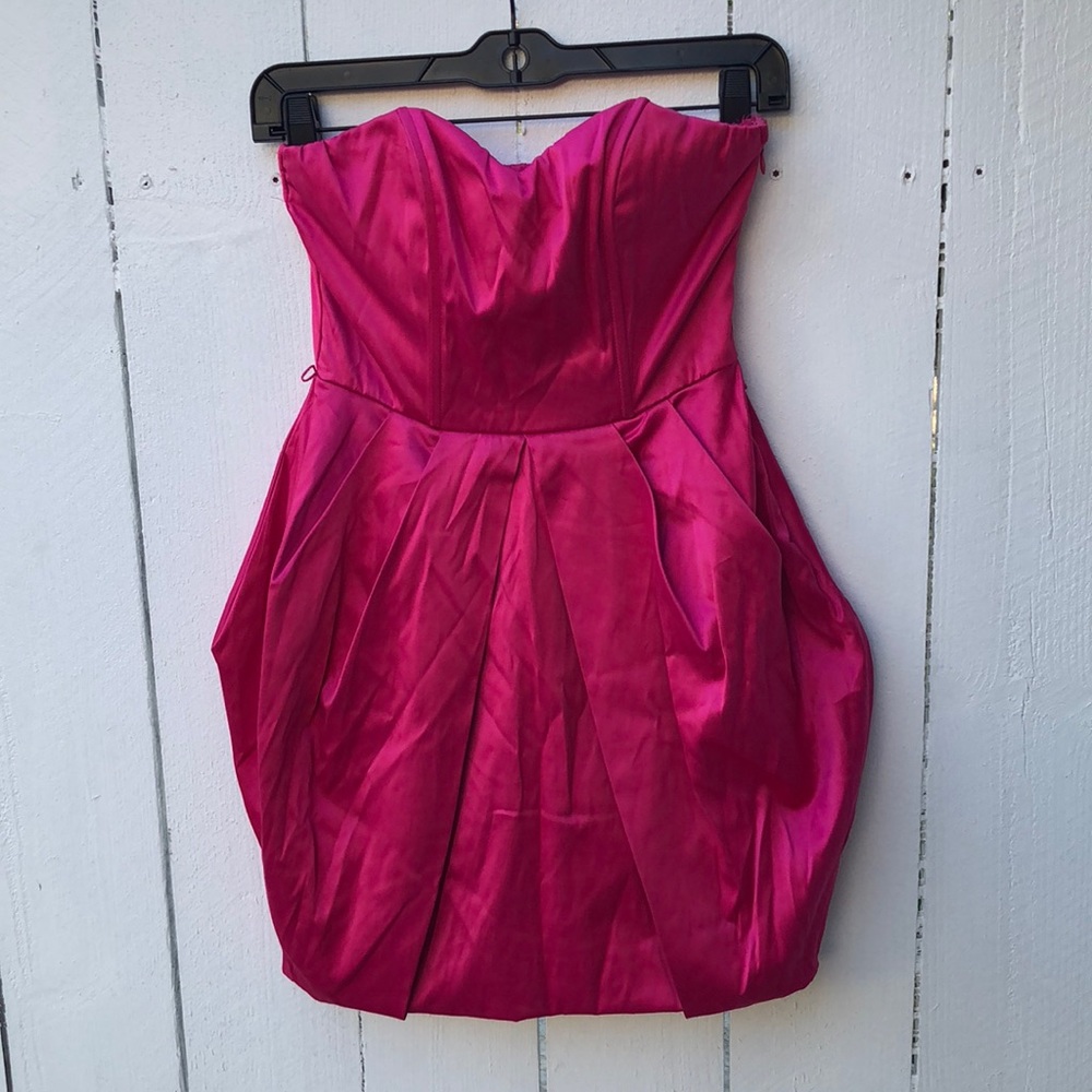 Speechless Hot Pink Formal Homecoming Prom Dress